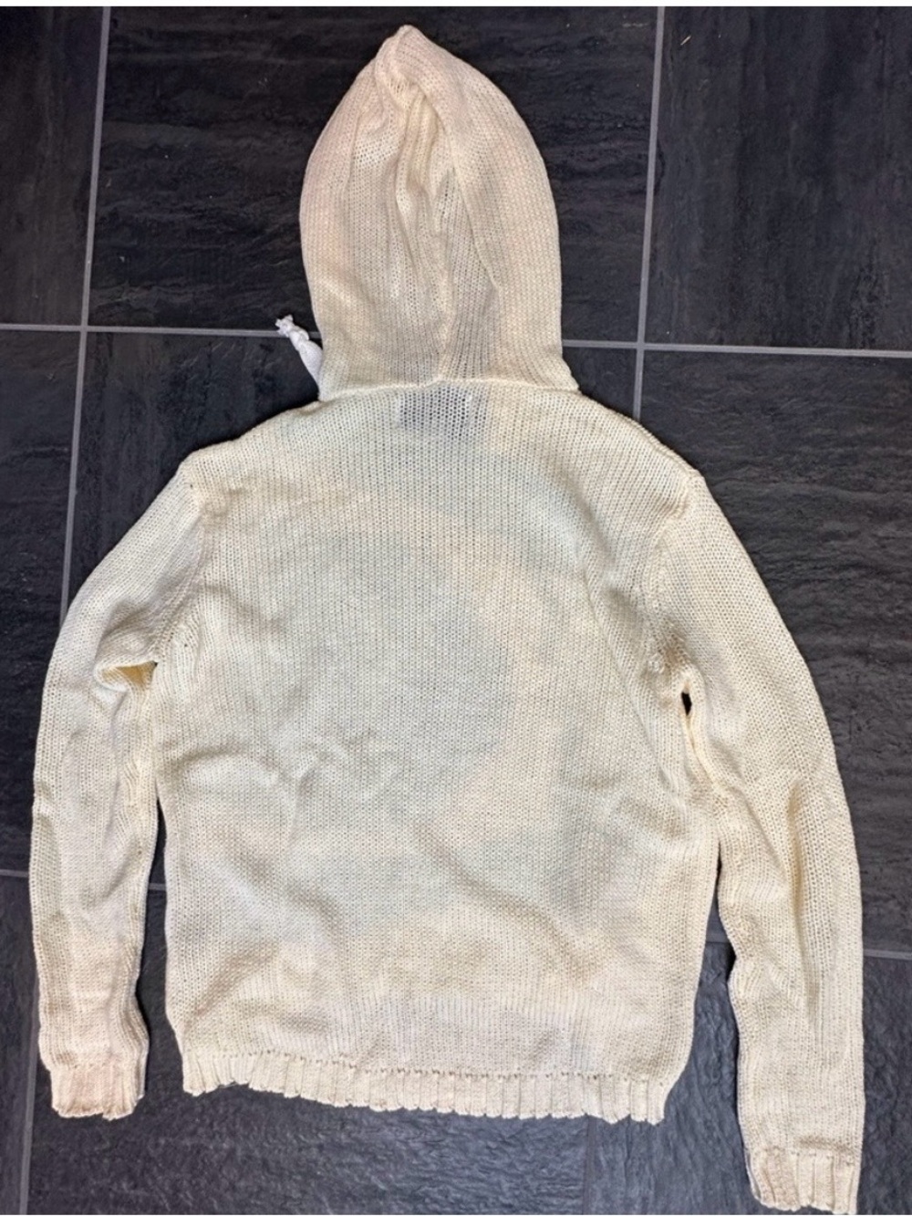 SURF Hoodie Sweater Butter Yellow from Vintage Havana size MEDIUM - Picture 14 of 14